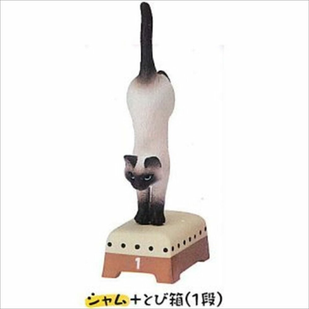 停產不補 日本 stasto Stand stones 扭蛋 跳箱貓 新色篇 動物愛好系列 辦公桌小物 療癒小物 日本進-規格圖9