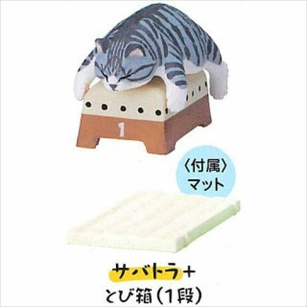 停產不補 日本 stasto Stand stones 扭蛋 跳箱貓 新色篇 動物愛好系列 辦公桌小物 療癒小物 日本進-規格圖9