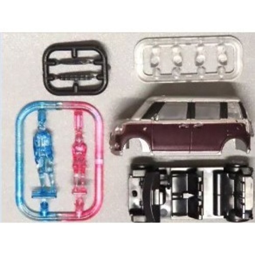 日本扭蛋 1/64 PLUS 大發 MOVE CANBUS 新色篇 | 扭蛋 汽車模型 微型模型 可愛圓潤車 日本進口-規格圖9
