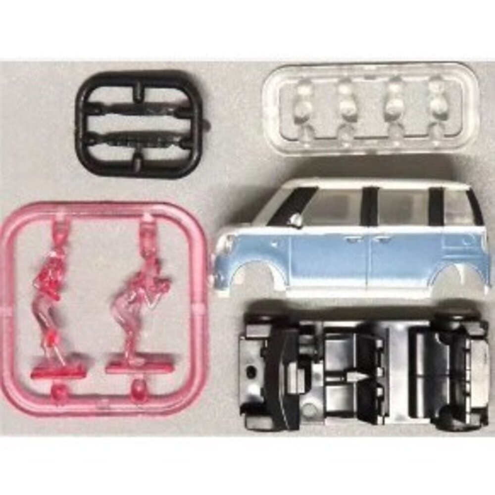 日本扭蛋 1/64 PLUS 大發 MOVE CANBUS 新色篇 | 扭蛋 汽車模型 微型模型 可愛圓潤車 日本進口-規格圖9