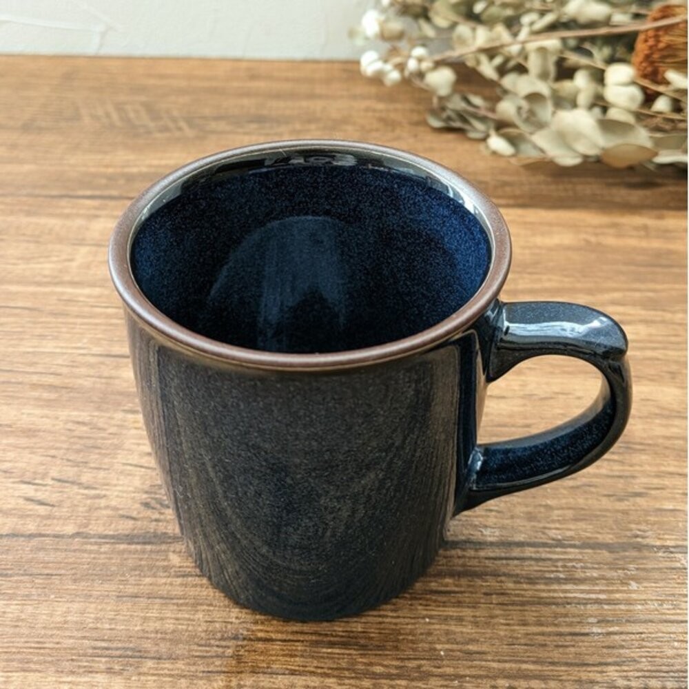 日本野田美濃燒 職人釉燒 陶瓷馬克杯430ml | 亮澤釉面 陶瓷咖啡杯 手作溫潤杯身 杯子-細節圖3