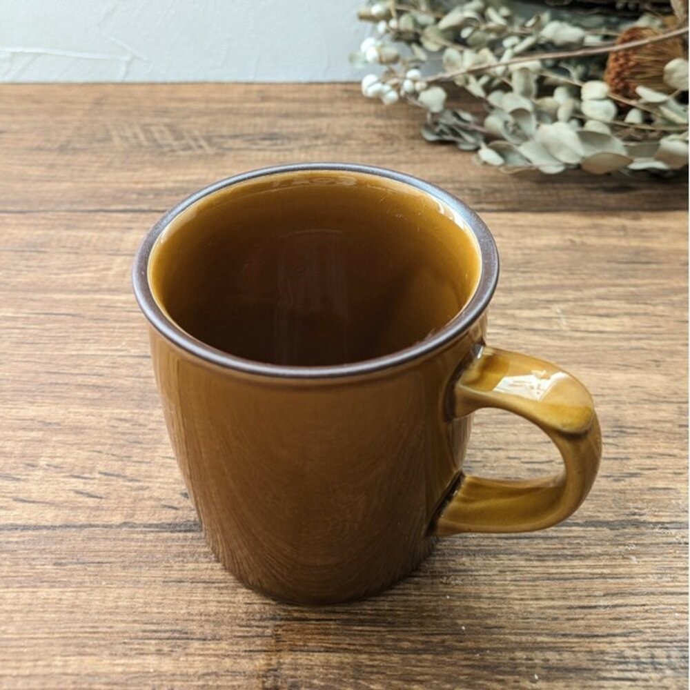 日本野田美濃燒 職人釉燒 陶瓷馬克杯430ml | 亮澤釉面 陶瓷咖啡杯 手作溫潤杯身 杯子-細節圖8