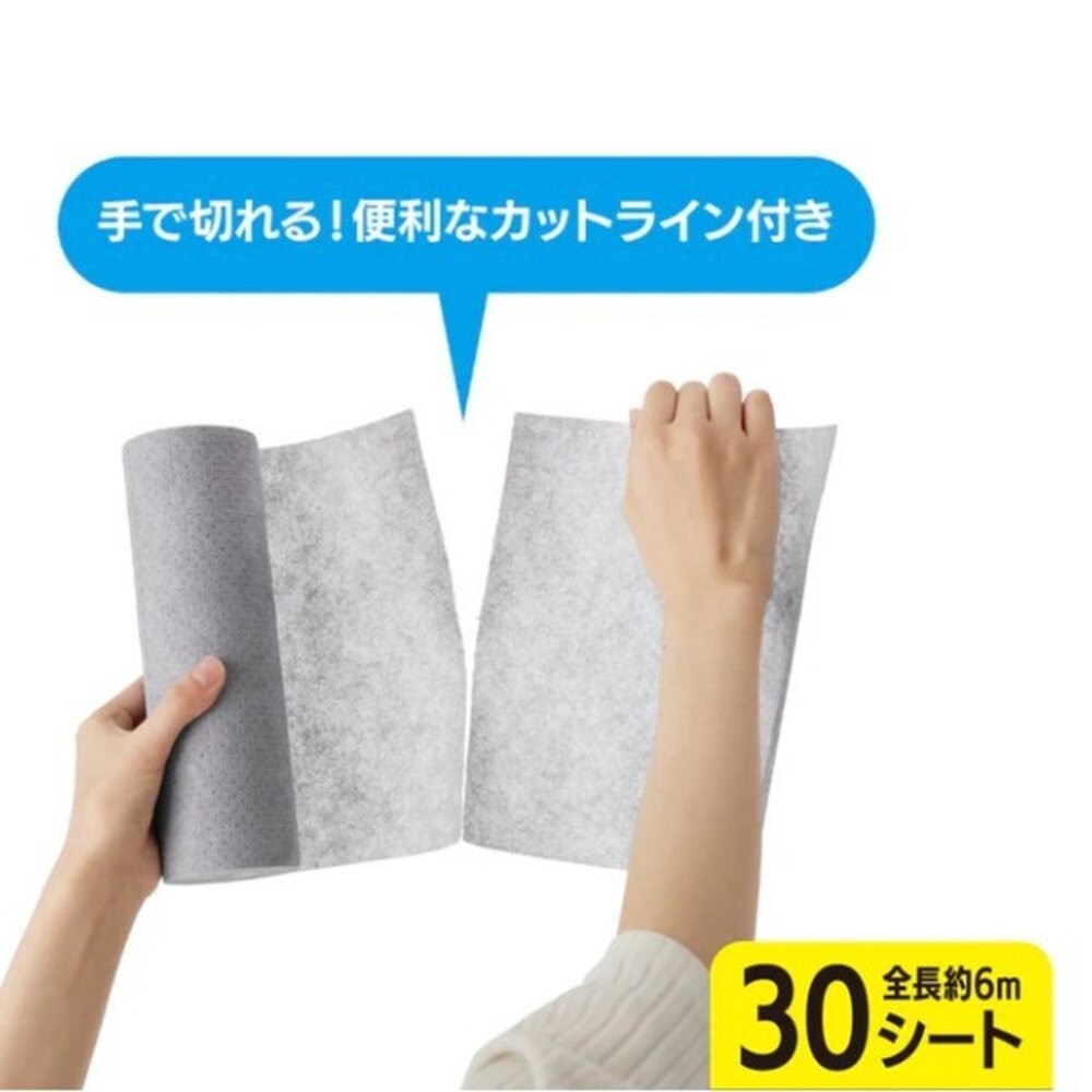 日本 NEEDS LABO 去油污擦拭布 30張 | 無研磨劑 一次性抹布 廚房抹布 清潔布 多用途清潔 日本進口-細節圖6