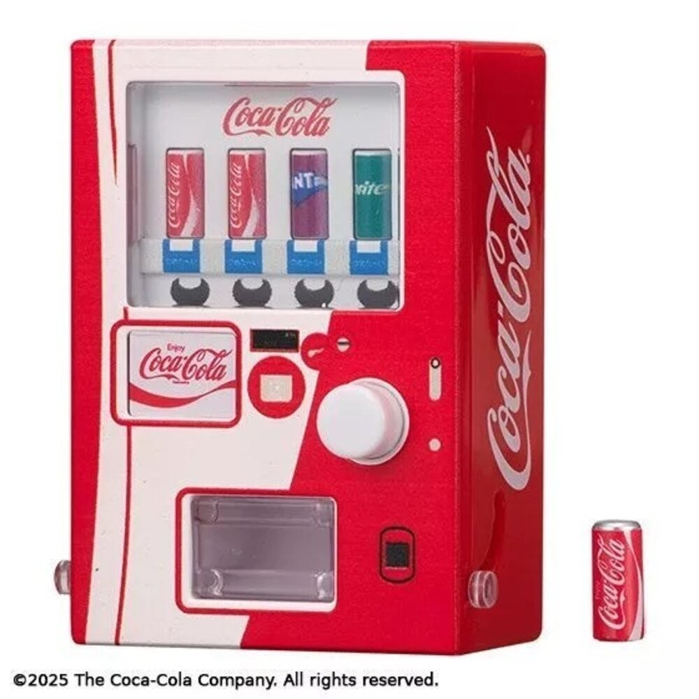 日本進口 扭蛋 Bandai 可口可樂販賣機 迷你自動販賣機 | 歷代擬真款 微型扭蛋 可樂扭蛋 萬代-規格圖7