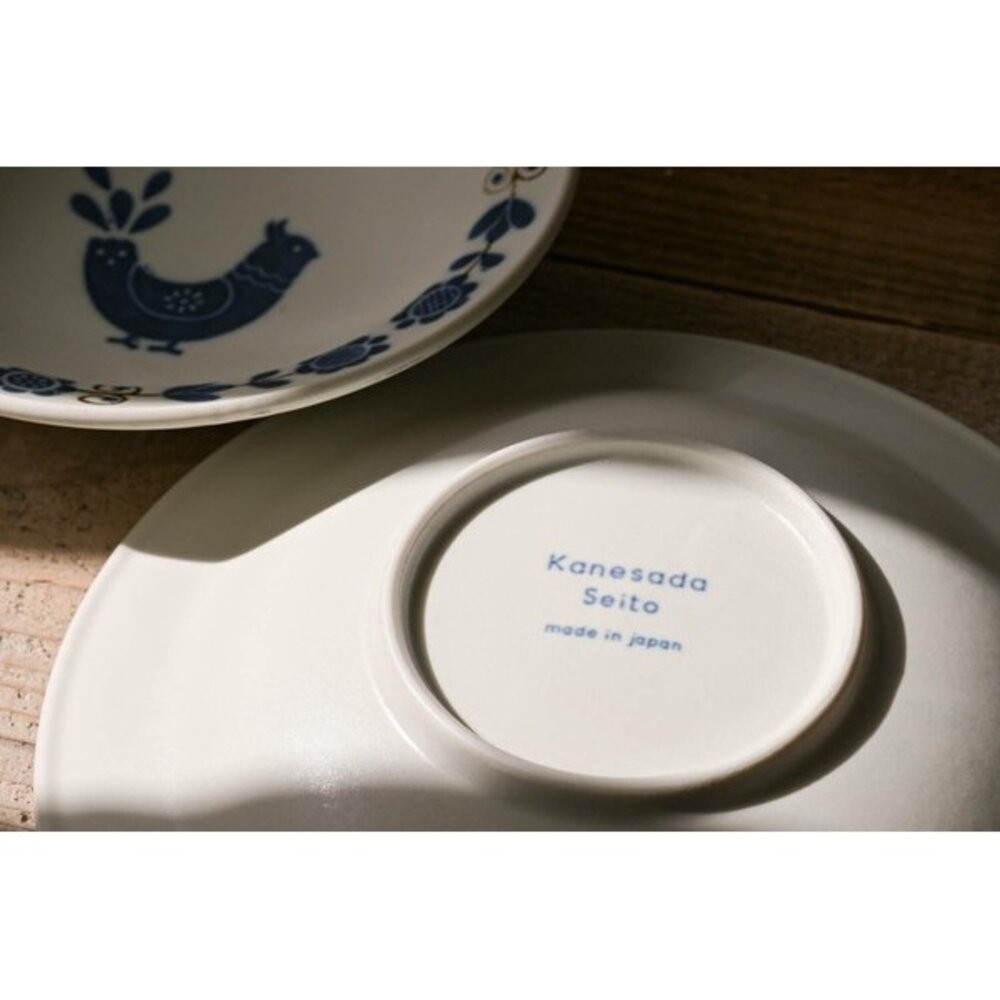 日本製 昭和復古 和平鴿陶瓷碗盤 懷舊拉麵碗 圓形深盤 | 小碗 甜點水果盤 職人手作餐盤 日本進口-細節圖7