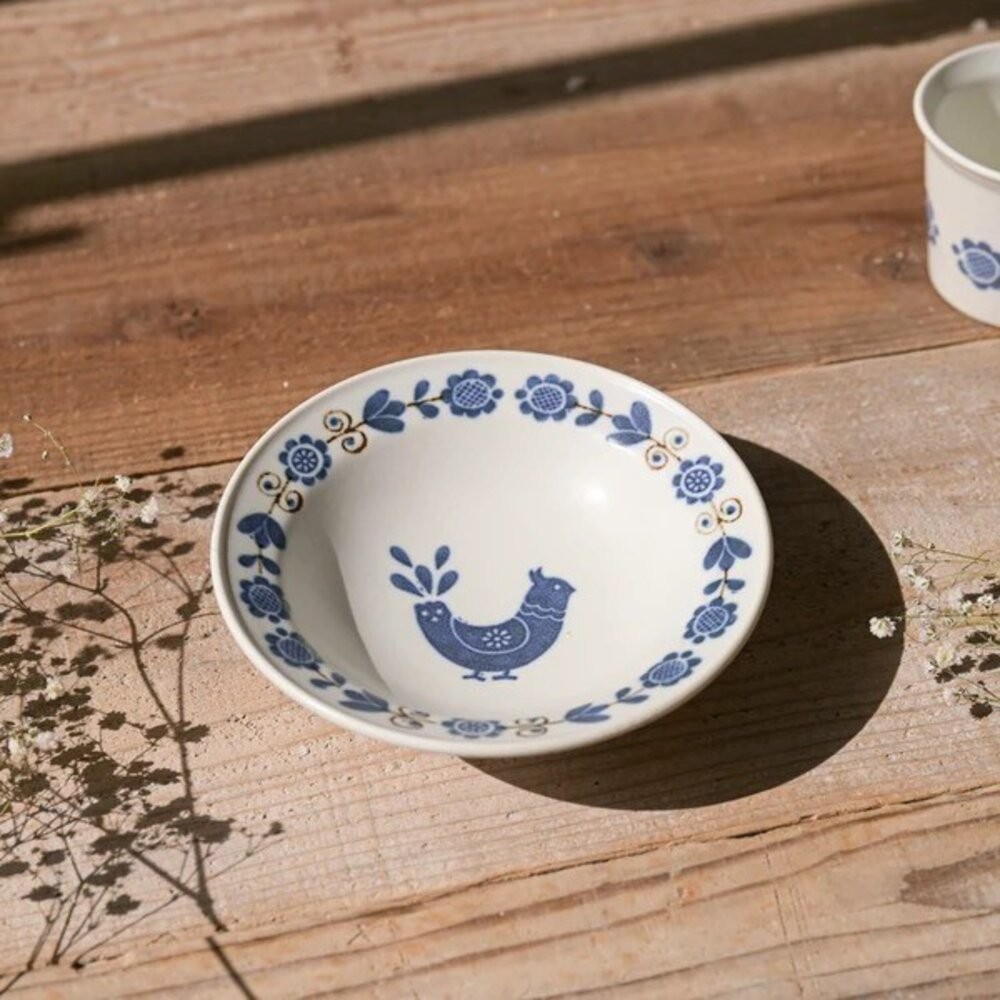 日本製 昭和復古 和平鴿陶瓷碗盤 懷舊拉麵碗 圓形深盤 | 小碗 甜點水果盤 職人手作餐盤 日本進口-細節圖11