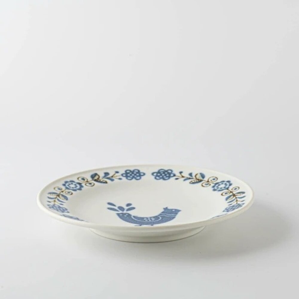 日本製 昭和復古 和平鴿陶瓷碗盤 懷舊拉麵碗 圓形深盤 | 小碗 甜點水果盤 職人手作餐盤 日本進口-規格圖11