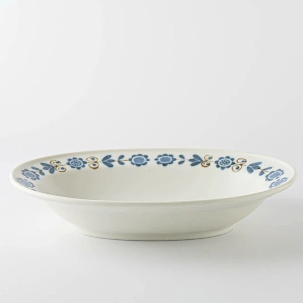 日本製 昭和復古 和平鴿陶瓷碗盤 懷舊拉麵碗 圓形深盤 | 小碗 甜點水果盤 職人手作餐盤 日本進口-規格圖11