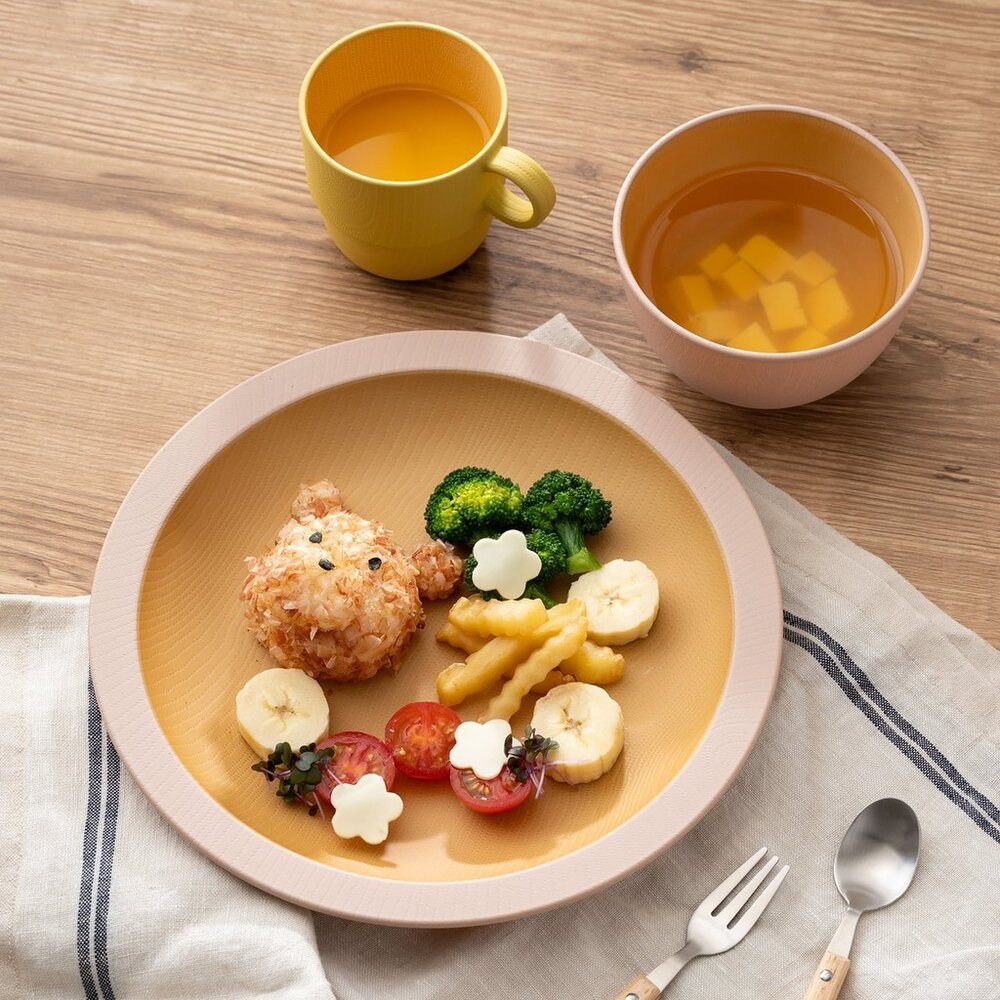 日本製 colimn木紋餐具組 盤子 碗 杯子 | 露營盤 沙拉盤 飯碗 可堆疊 耐摔 露營 野餐-細節圖9