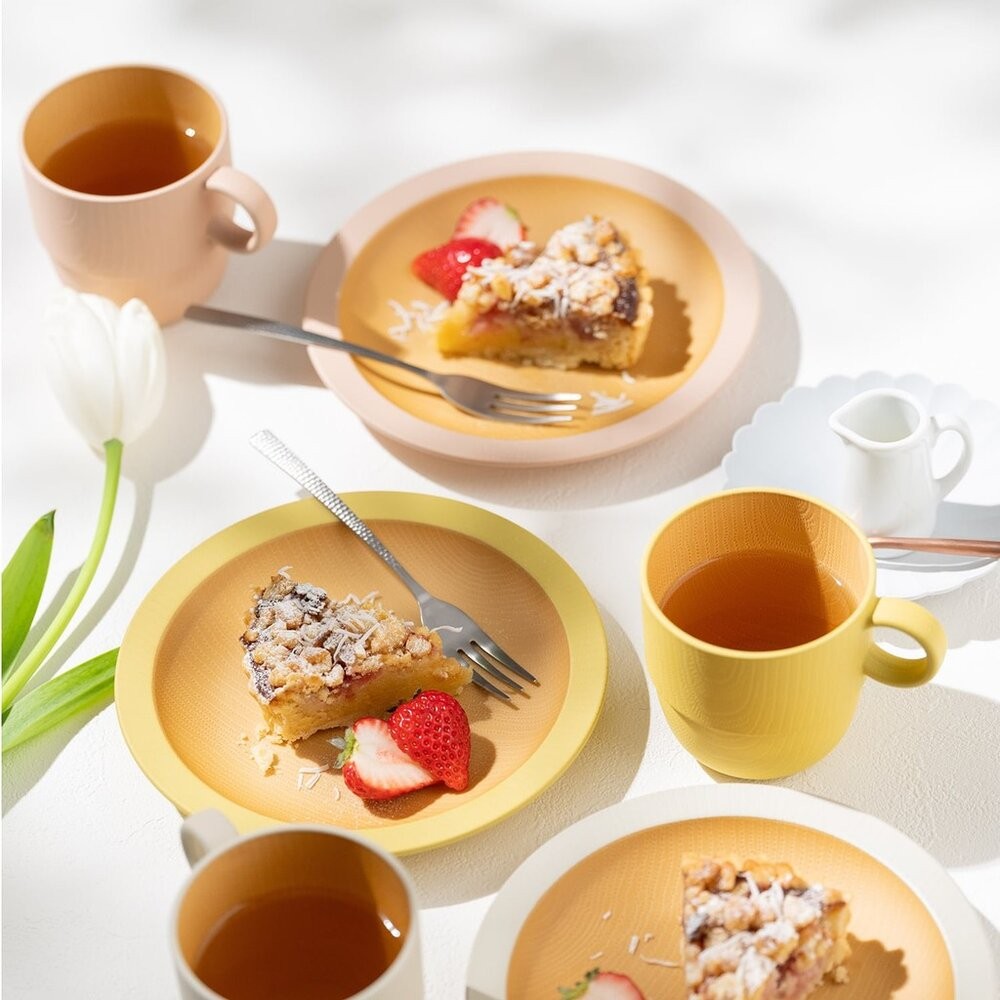 日本製 colimn木紋餐具組 盤子 碗 杯子 | 露營盤 沙拉盤 飯碗 可堆疊 耐摔 露營 野餐-細節圖10