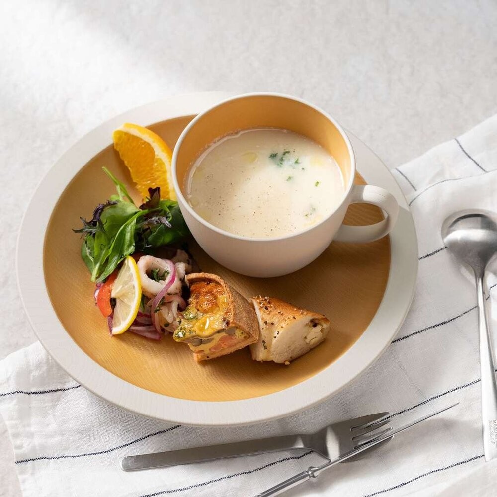 日本製 colimn木紋餐具組 盤子 碗 杯子 | 露營盤 沙拉盤 飯碗 可堆疊 耐摔 露營 野餐-細節圖11