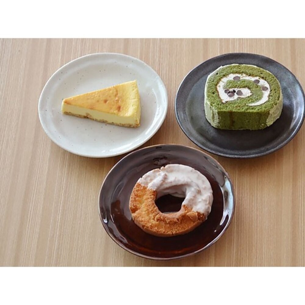 日本製 簡約美學 6吋陶瓷甜點盤 圓型小餐盤 | 早餐盤 點心盤 日式雜貨風格食器 日本進口-細節圖2