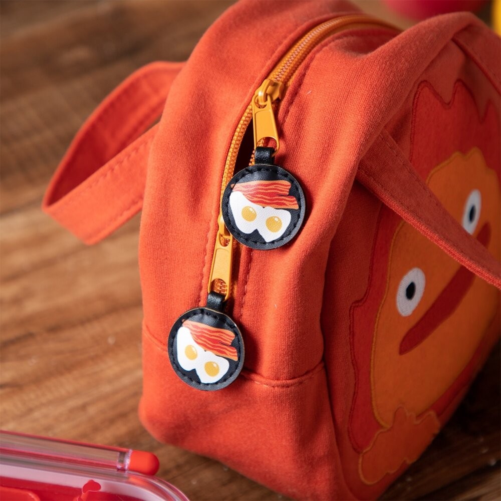 日本正版授權 卡西法 兒童便當袋 便當袋 | 手提袋 造型提袋 霍爾的移動城堡 提袋 萬用手提袋 刺繡包-細節圖5