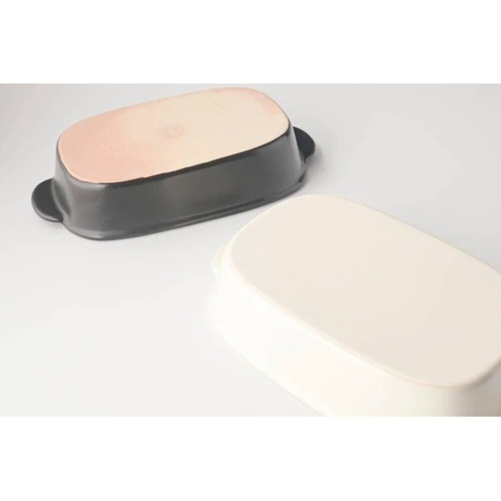 日本製 美濃燒 簡約黑白方形焗烤盤 陶瓷烤盤 | 烤箱適用 焗烤碗 烘焙盤 職人手作餐具 日本進口-細節圖8