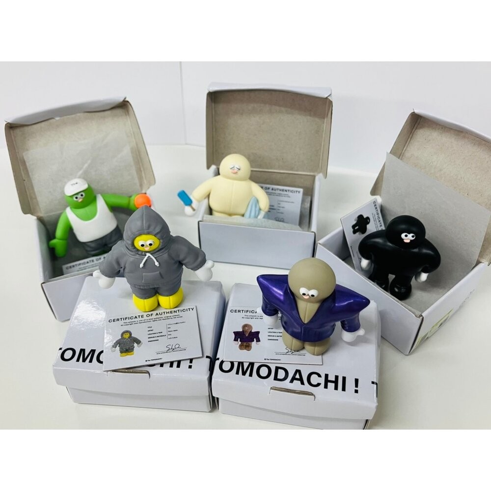 日本扭蛋 The TOMODACHI! 包裝盒公仔 | 扭蛋 模型 桌上 辦公室小物 BANDAI 萬代 日本進口-細節圖3