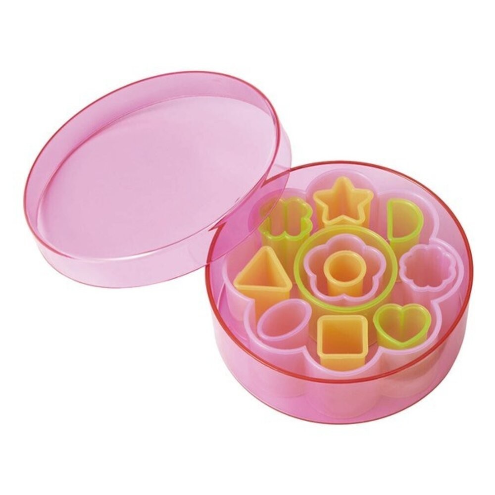 日本 便當DIY造型食物壓模組 12件組 | 模具 便當裝飾 食材壓花 輕鬆脫模 食物壓模 TORUNE 日本進口-細節圖2