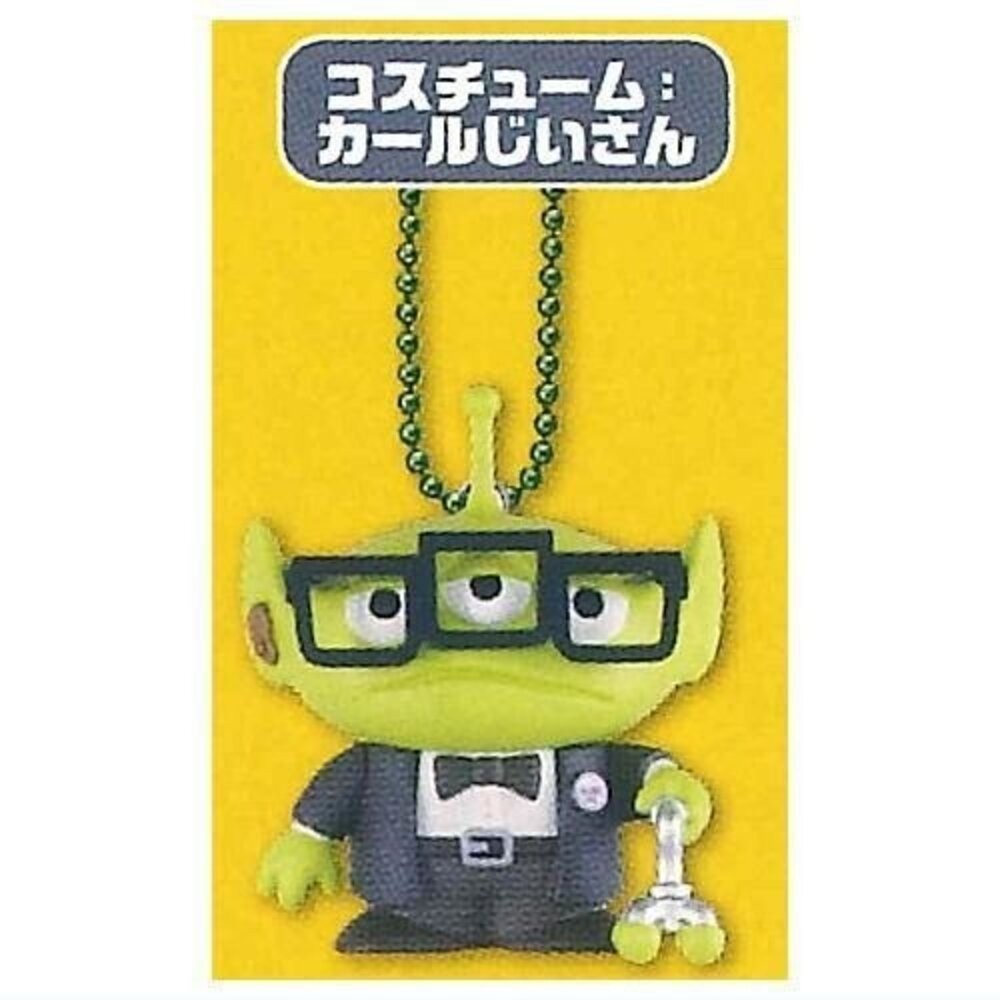 日本T-ARTS DISNEY三眼怪變裝吊飾 扭蛋 皮克斯 三眼怪吊飾 鑰匙圈吊飾 包包吊飾 三眼怪-細節圖5