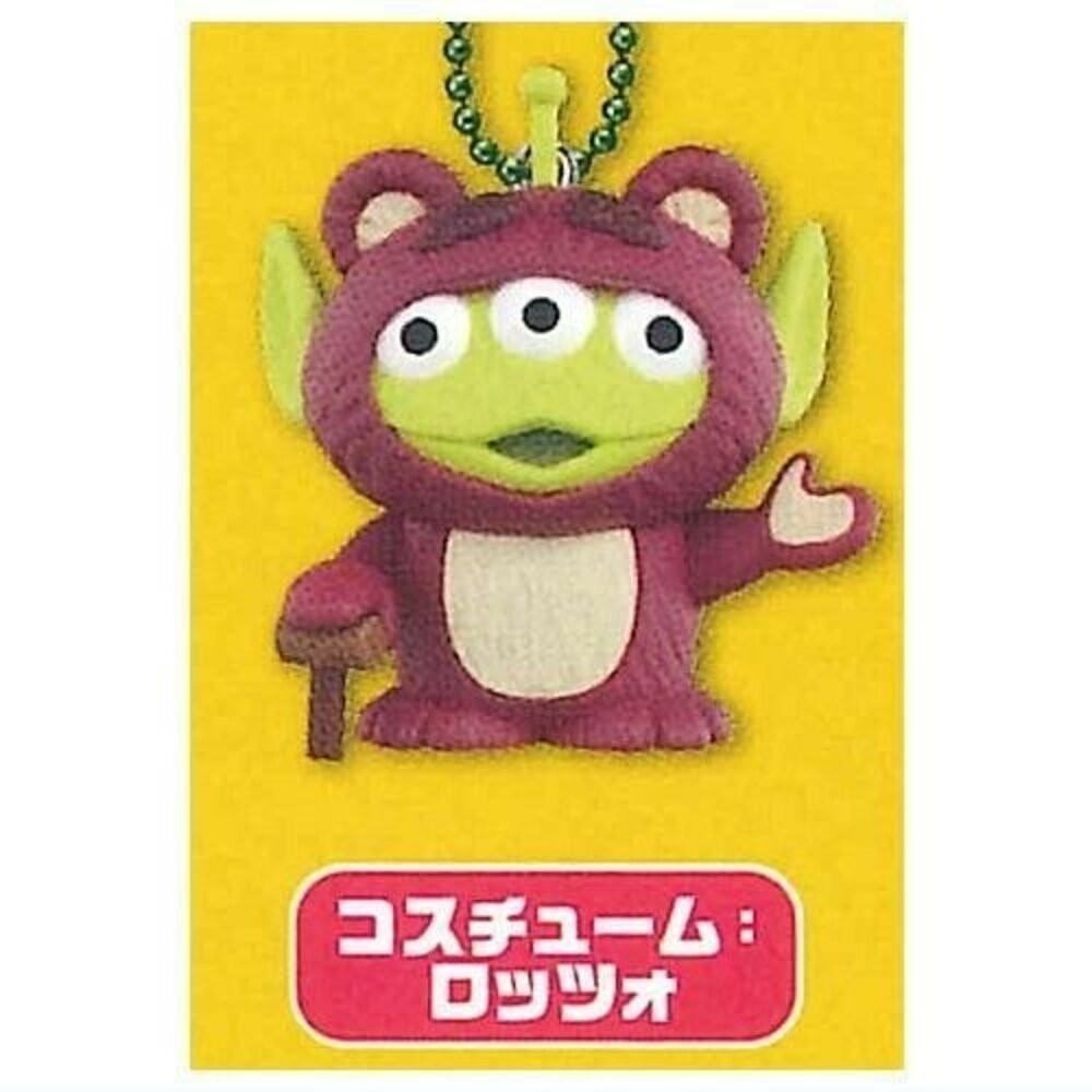 日本T-ARTS DISNEY三眼怪變裝吊飾 扭蛋 皮克斯 三眼怪吊飾 鑰匙圈吊飾 包包吊飾 三眼怪-規格圖9