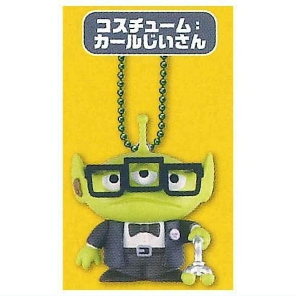 日本T-ARTS DISNEY三眼怪變裝吊飾 扭蛋 皮克斯 三眼怪吊飾 鑰匙圈吊飾 包包吊飾 三眼怪-規格圖9