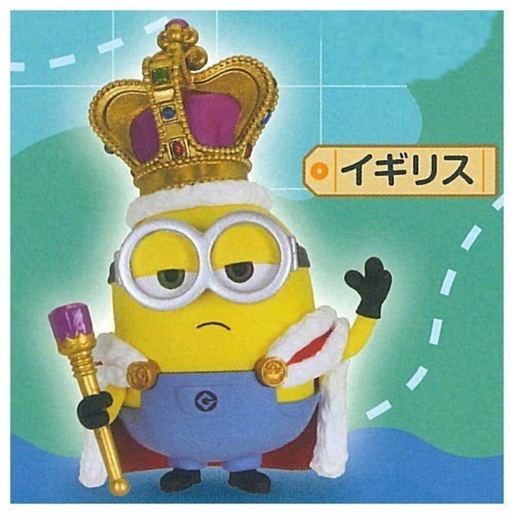 日本扭蛋 小小兵世界の旅 BelloWorld 環遊世界 | 公仔 扭蛋 模型 小黃人 T-ARTS 日本進口-規格圖10