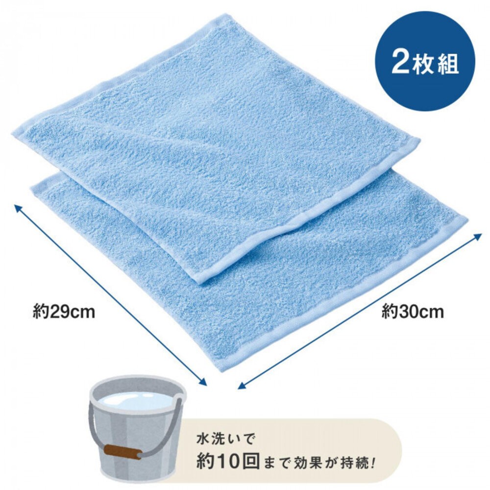 日本製 防霧拭鏡布 2入組 | 玻璃擦拭 車用布 眼鏡布 擋風玻璃 車用後視鏡 防霧布 可重複使用-細節圖7