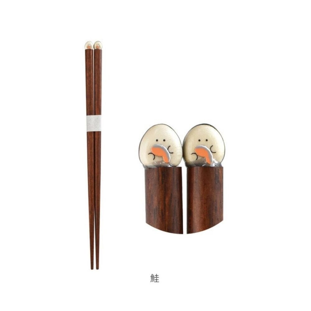 日本製 可愛日系風格療癒系 天然原木手工彩繪 筷子 | 環保餐具 竹筷 餐具 每天上餐桌都好心情 日本進口-規格圖10