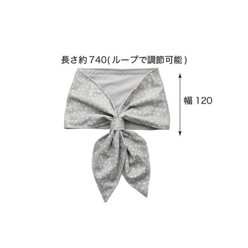 日本 冰絲涼感領巾 夏季降溫防曬附保冷劑 涼感防曬 領巾 涼感絲巾 | 保冷劑口袋 防曬圍脖 涼感毛巾 防曬巾 冰涼巾-細節圖8