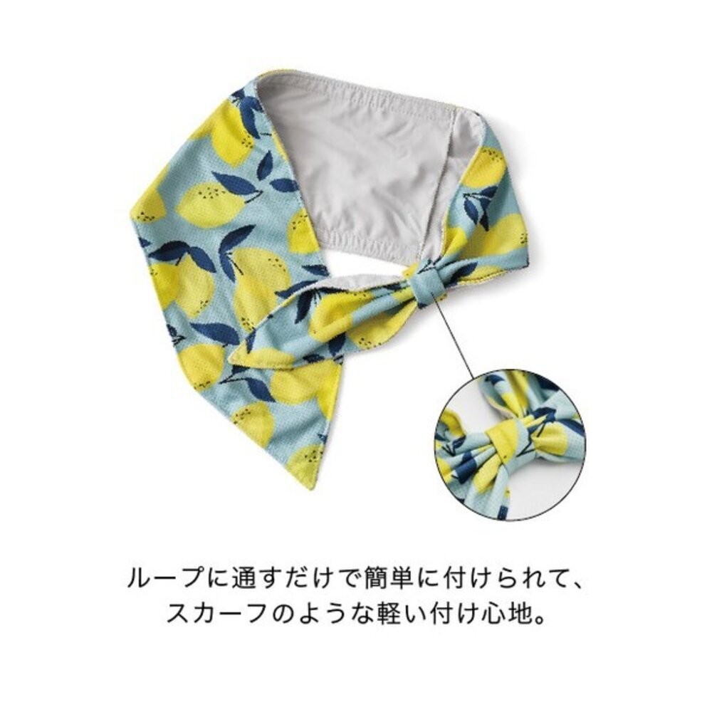 日本 冰絲涼感領巾 夏季降溫防曬附保冷劑 涼感防曬 領巾 涼感絲巾 | 保冷劑口袋 防曬圍脖 涼感毛巾 防曬巾 冰涼巾-細節圖11