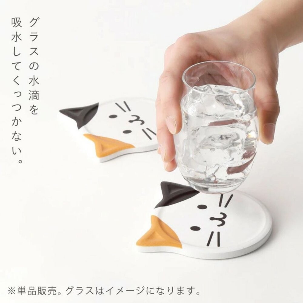 貓奴必備 貓咪吸水杯墊 杯墊 軟木杯墊 | 杯子墊 動物杯墊 陶瓷杯墊 吸水墊 茶杯墊-細節圖2