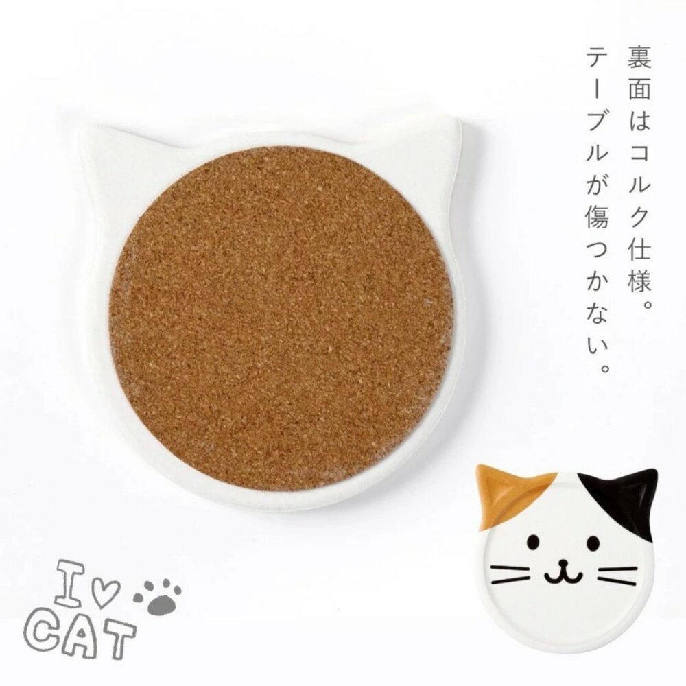 貓奴必備 貓咪吸水杯墊 杯墊 軟木杯墊 | 杯子墊 動物杯墊 陶瓷杯墊 吸水墊 茶杯墊-細節圖5