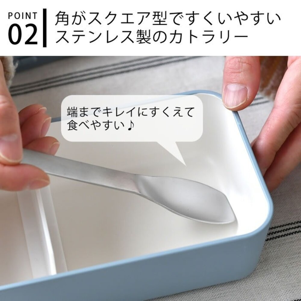 日本製 IPPINSHA 310系列輕巧隨身餐具組 湯匙 叉子 附收納盒 不鏽鋼餐具 露營餐具 日本進口-細節圖4