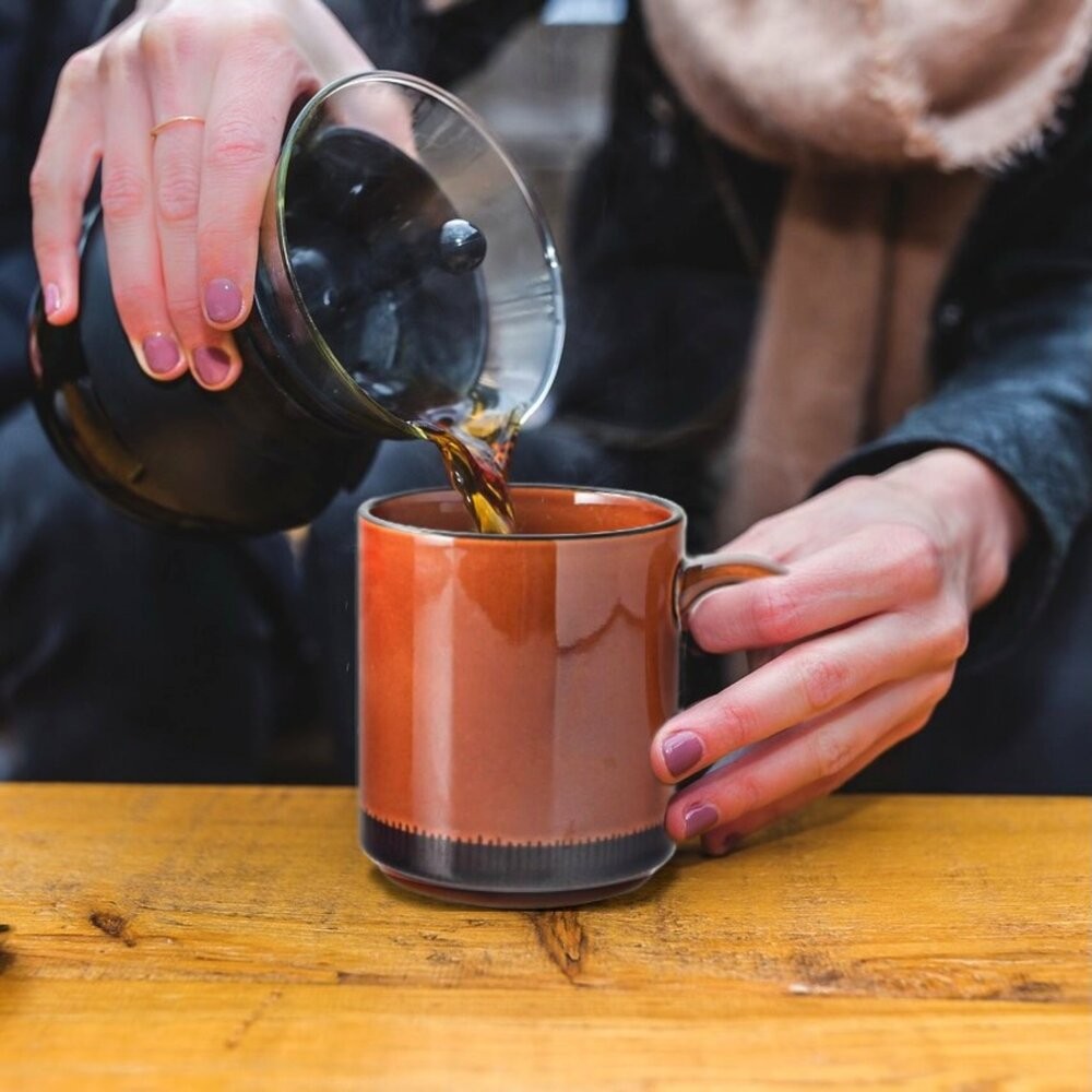 日本製 Yoto 馬克杯 美濃燒 單入盒裝 | 琥珀 300ml 茶杯 咖啡杯 牛奶杯 陶瓷杯-細節圖3