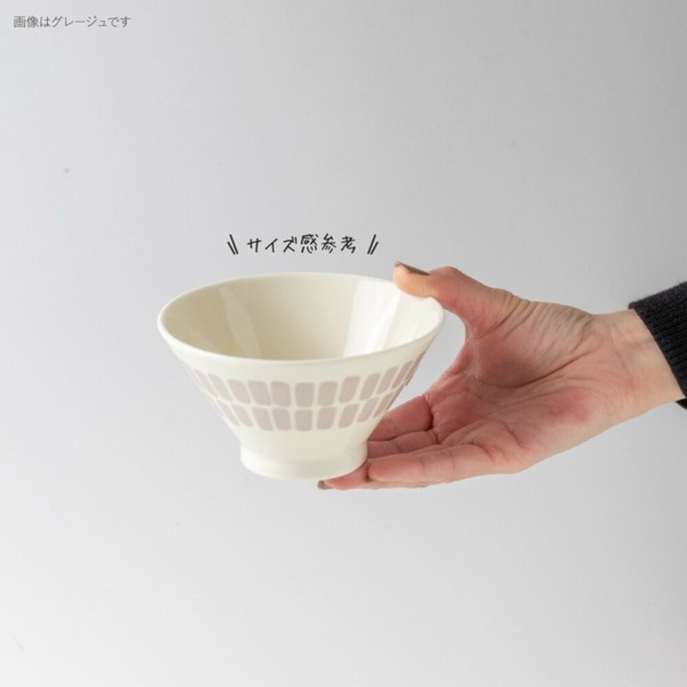 日本製造 美濃燒 amis 飯碗 PLANTAREE 湯碗 麥片碗 格子碗 多用碗 日式碗-細節圖5
