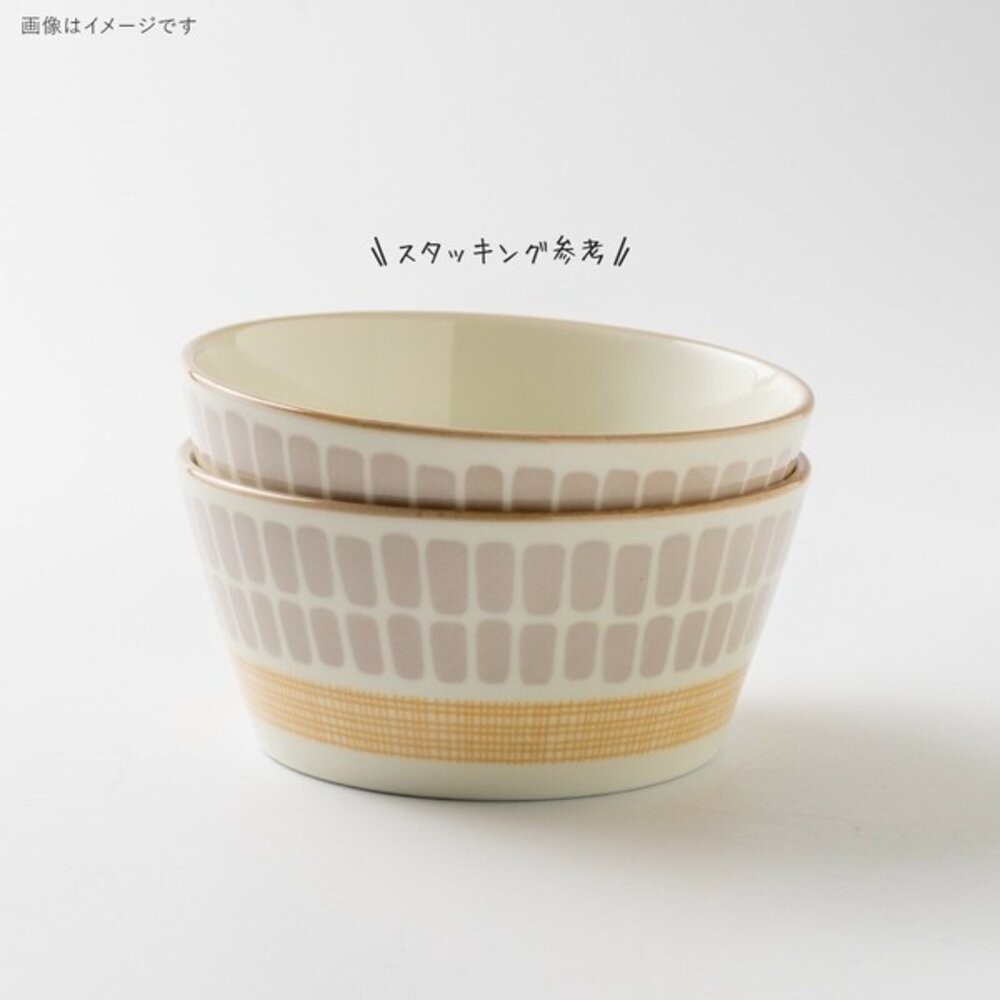 日本製造 美濃燒 amis 飯碗 PLANTAREE 湯碗 麥片碗 格子碗 多用碗 日式碗-細節圖7