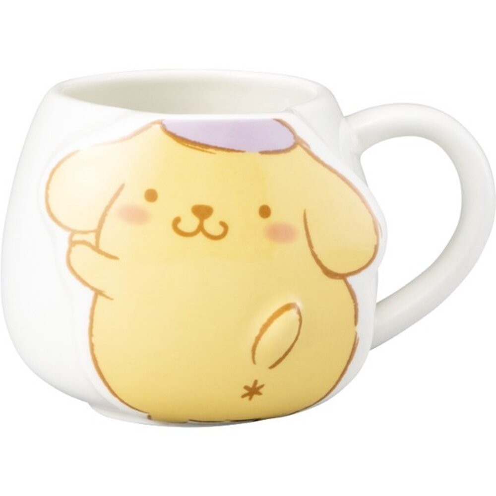 日本 三麗鷗 SANRIO 尾巴造型馬克杯 355ml | 布丁狗 kitty 盒裝 陶瓷杯 水杯 咖啡杯 日本進口-規格圖7
