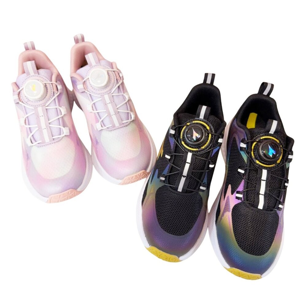 DIADORA 4E超寬楦慢跑鞋 足弓支撐鞋墊 防滑透氣 輕量兒童運動鞋-細節圖2