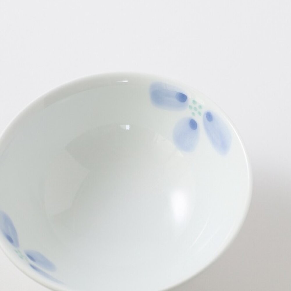 日本製造進口 波佐見燒 花卉宴系列手繪飯碗 大茶碗 小茶碗 夫妻碗 對碗 陶瓷碗 飯碗 湯碗-細節圖4