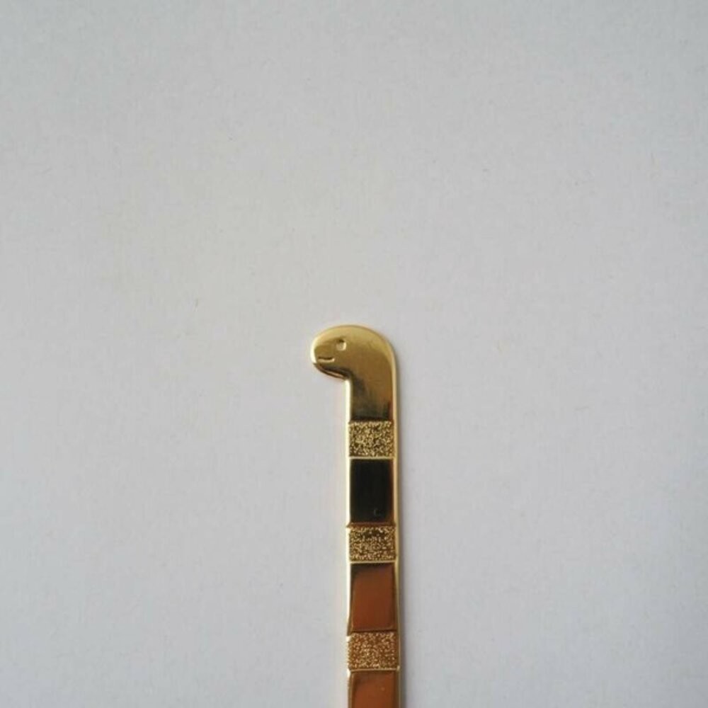 日本製 燕三條 花園鰻攪拌棒 18cm | 沖繩水族館 金色銀色 攪拌棒 飲料棒 高桑金屬 日本進口-細節圖6