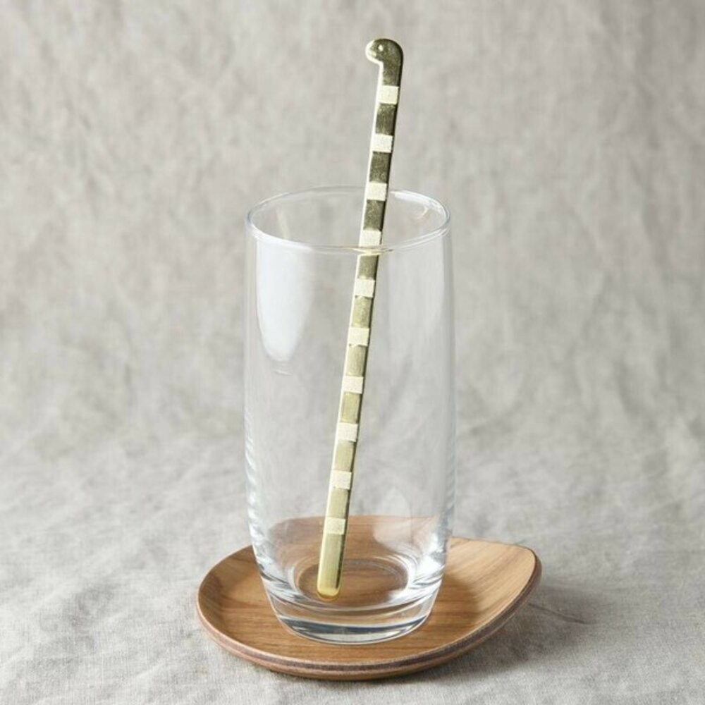 日本製 燕三條 花園鰻攪拌棒 18cm | 沖繩水族館 金色銀色 攪拌棒 飲料棒 高桑金屬 日本進口-規格圖11