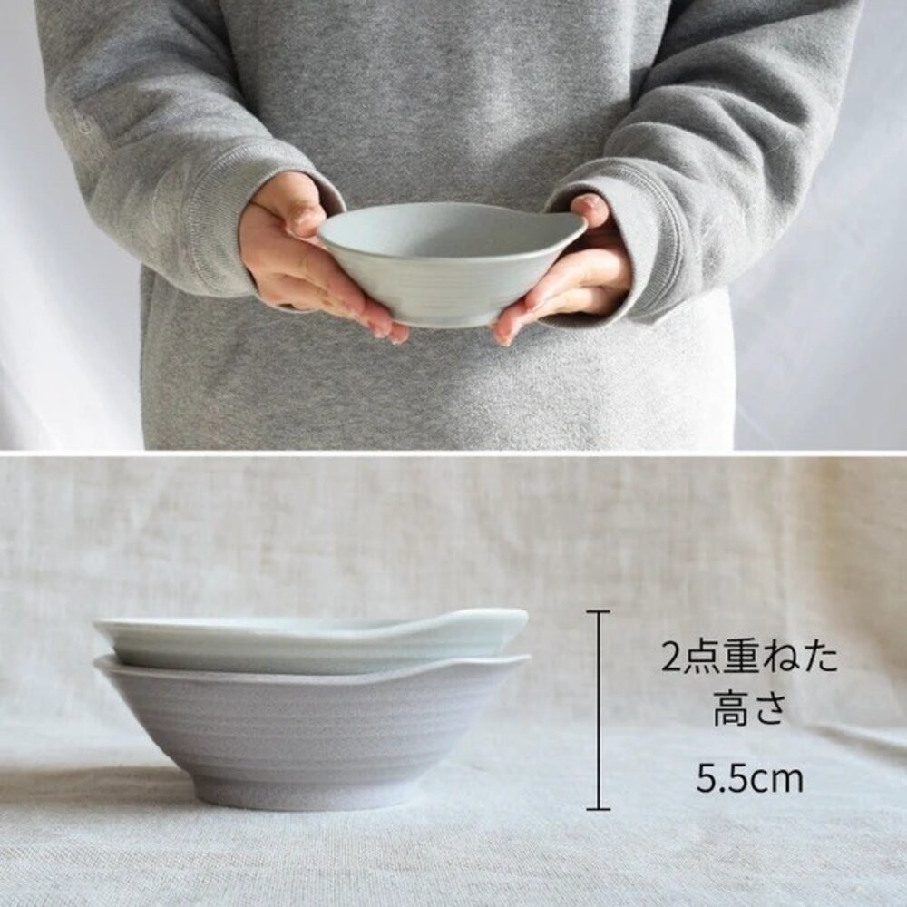 日本製 職人工藝 美濃燒 簡約條紋款 百搭各種餐具 陶瓷碗｜飯碗 小碟子 小菜碟 瓷碗 優格碗 日本進口-細節圖3