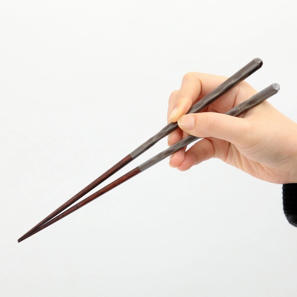 日本製 kasane 民藝箸 天然木筷 23cm | 輕量筷子 環保筷 日本筷子 木筷子 公筷 尖頭筷 日本進口-細節圖5
