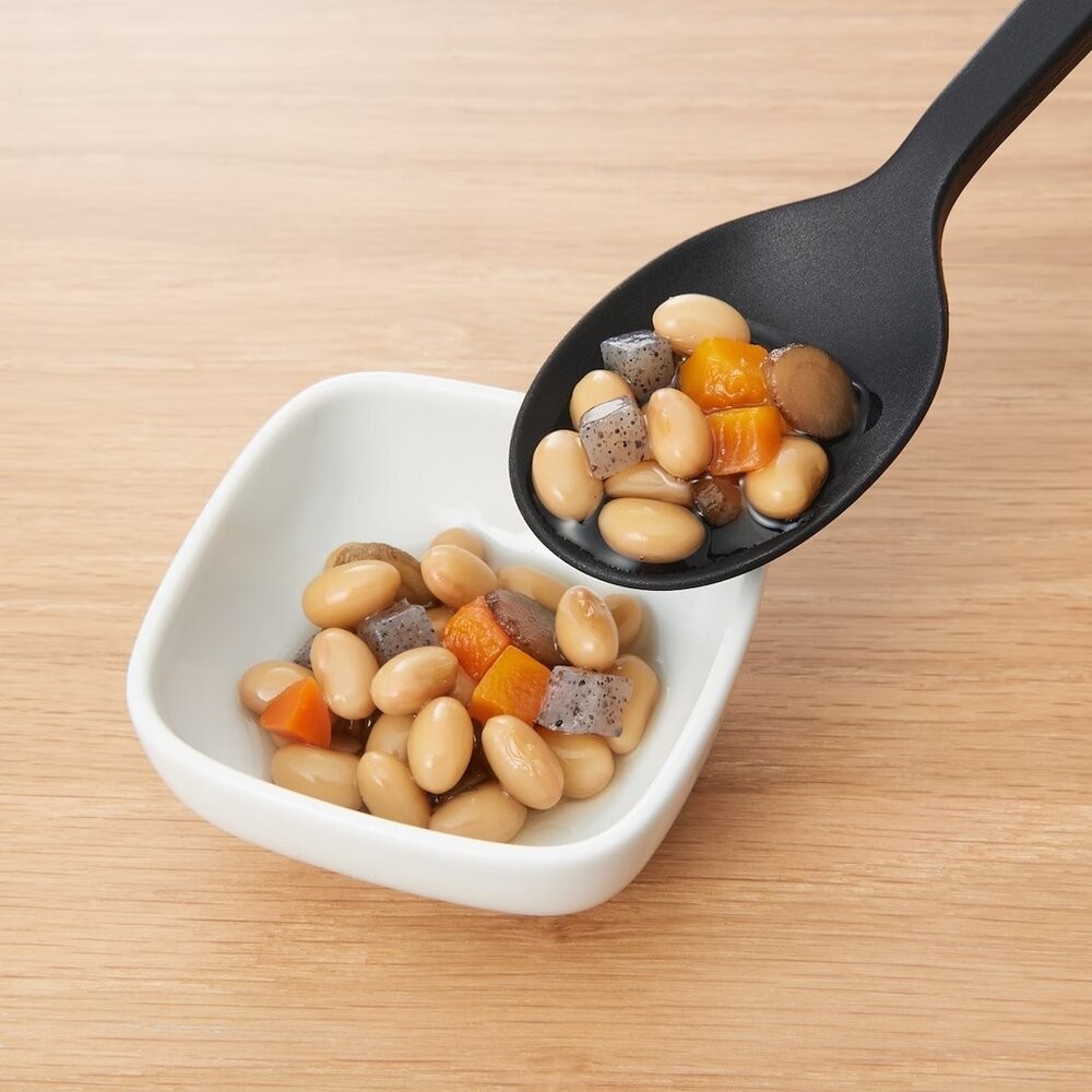 日本MUJI 無印良品 極簡風格 矽樹脂調理匙｜湯匙 耐熱 烹飪 盛菜 矽膠匙 大湯匙 餐具 日本進口-細節圖3