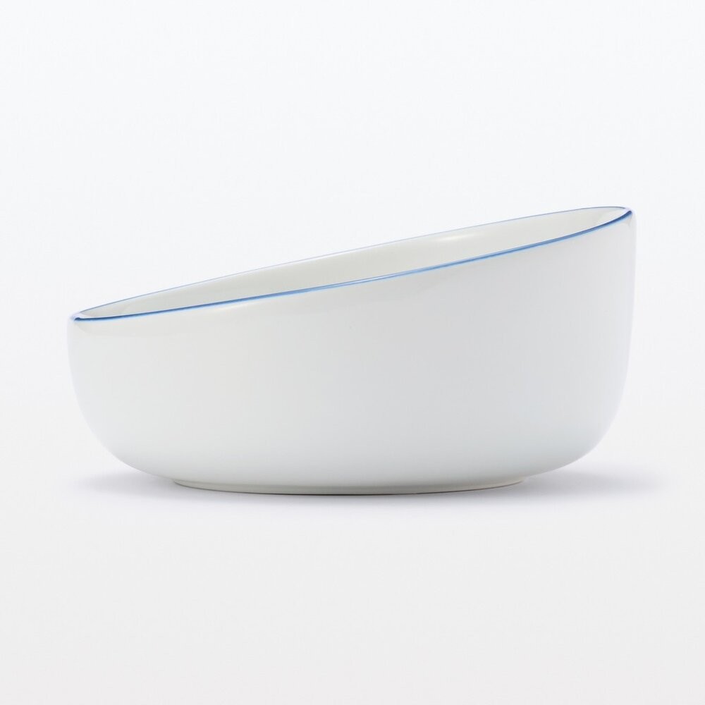 日本 MUJI 無印良品 寵物陶瓷碗 木架｜貓碗 狗碗 寵物碗架 斜口餵食碗 高腳碗 木質碗架 日本進口-細節圖8