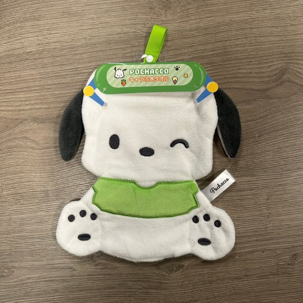 日本 Sanrio 三麗鷗擦手巾 高度棉質吸水｜可掛式吸水毛巾 Kitty 布丁狗 怕洽狗 酷洛米 日本進口-規格圖9