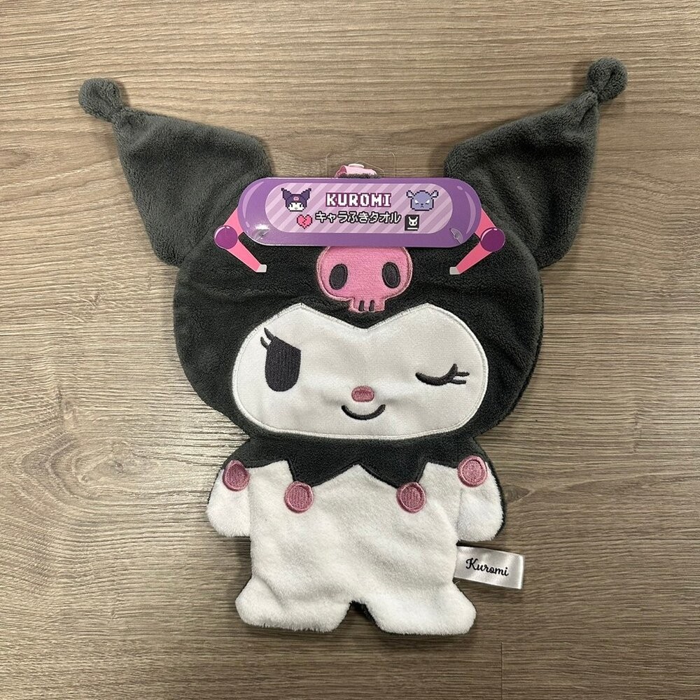 日本 Sanrio 三麗鷗擦手巾 高度棉質吸水｜可掛式吸水毛巾 Kitty 布丁狗 怕洽狗 酷洛米 日本進口-規格圖9