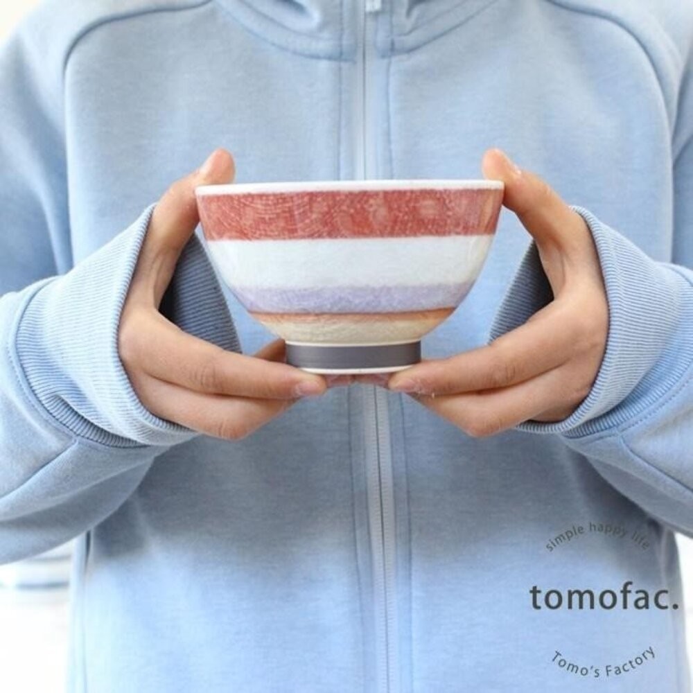 日本製波佐見燒線條陶瓷碗 飯碗｜茶碗 湯碗 日本彩釉多色可選 日式餐具 輕量好拿 日本進口-細節圖7
