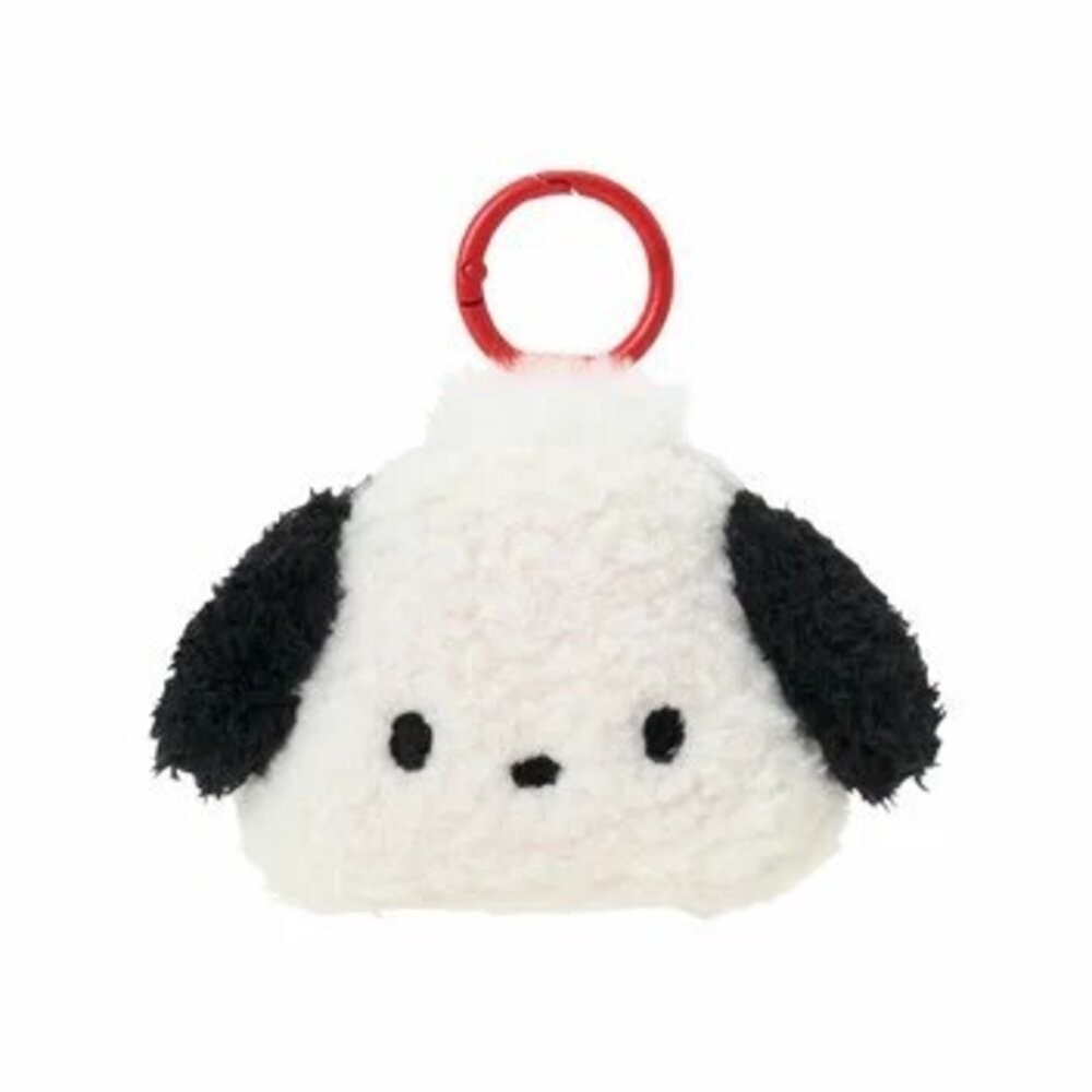 日本三麗鷗Sanrio 角色臉型迷你零錢包｜隨身小物包 日本生活雜貨 收納包 卡片包 耳機包 鑰匙包 日本進口-規格圖9