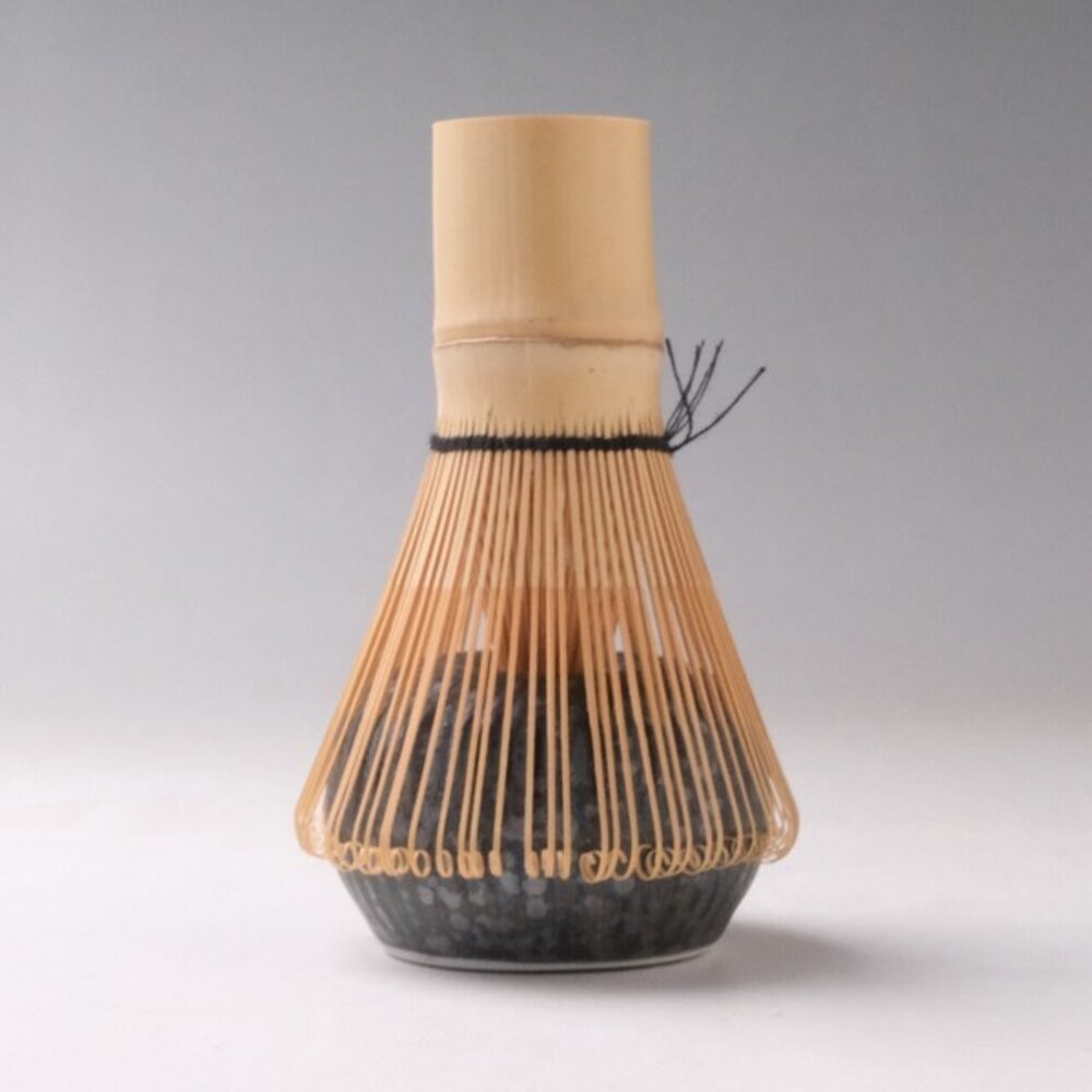 日本製美濃燒 圓形抹茶茶筅架｜職人窯燒瓷器茶道小物 茶具組 日本生活雜貨 抹茶道具 茶筅座 茶道配件 日本進口-細節圖2
