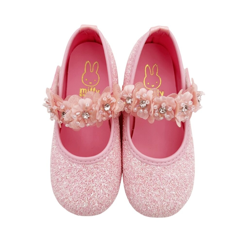 台灣製Miffy花花造型女童公主鞋-細節圖2