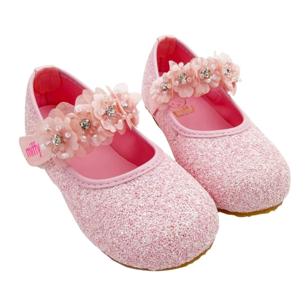 台灣製Miffy花花造型女童公主鞋-細節圖7